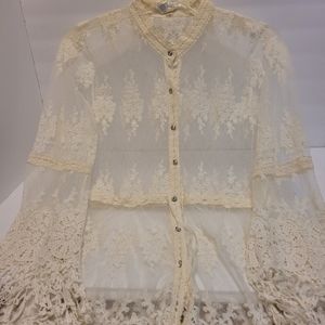 K.Jordan lace dress/cover up,‎ size L